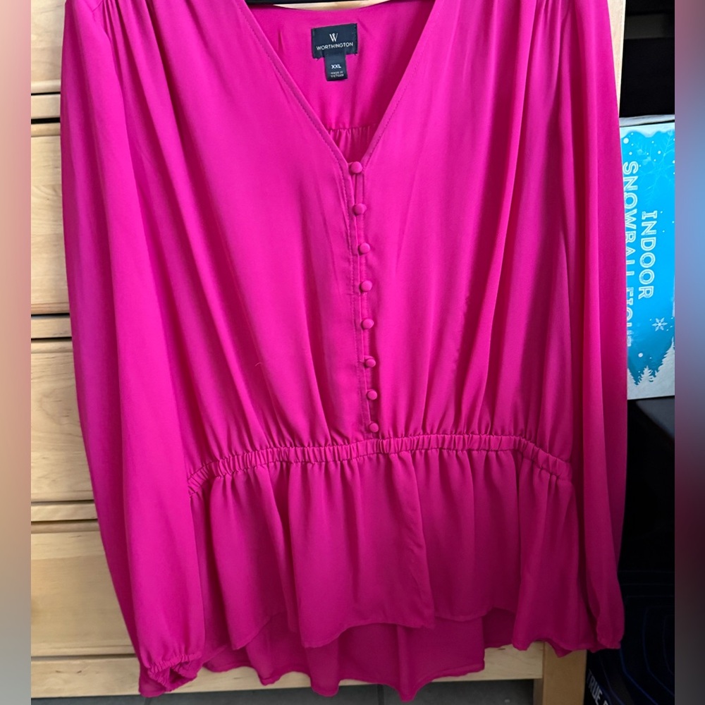 Elegant Pink Women's Top